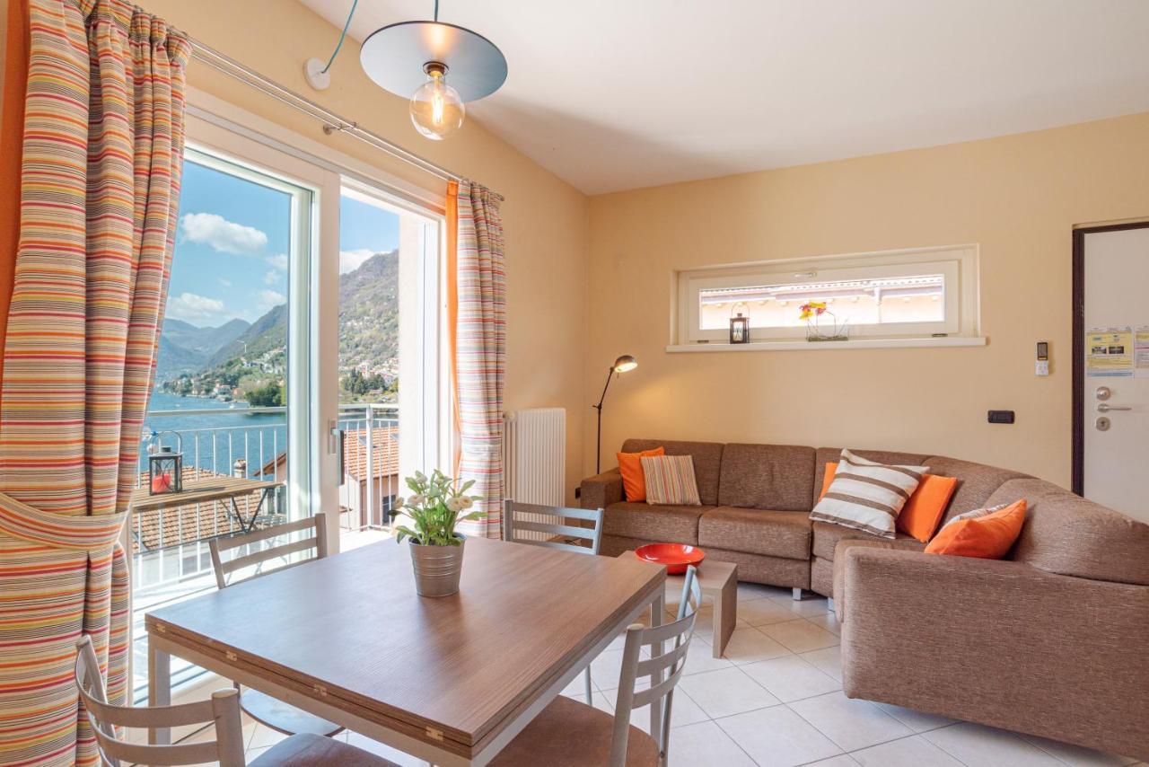 Lake Como Apartment With Balcony And Private Parking Ossuccio Exteriör bild