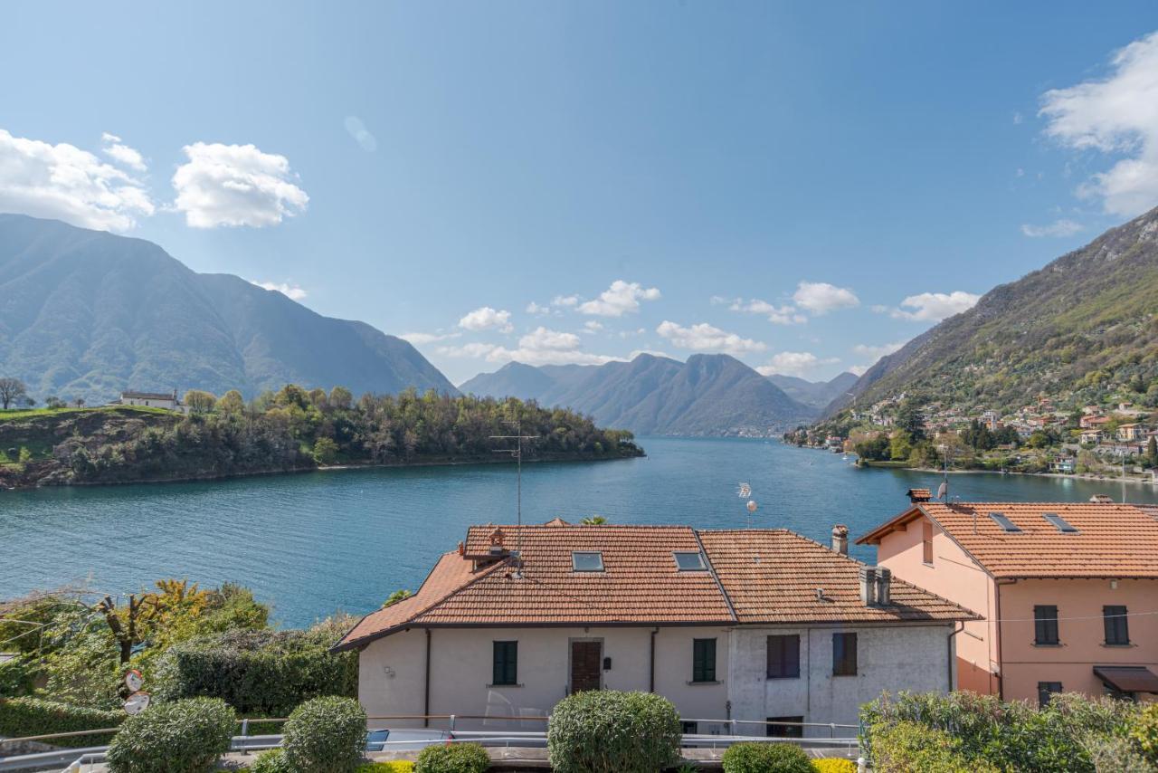 Lake Como Apartment With Balcony And Private Parking Ossuccio Exteriör bild
