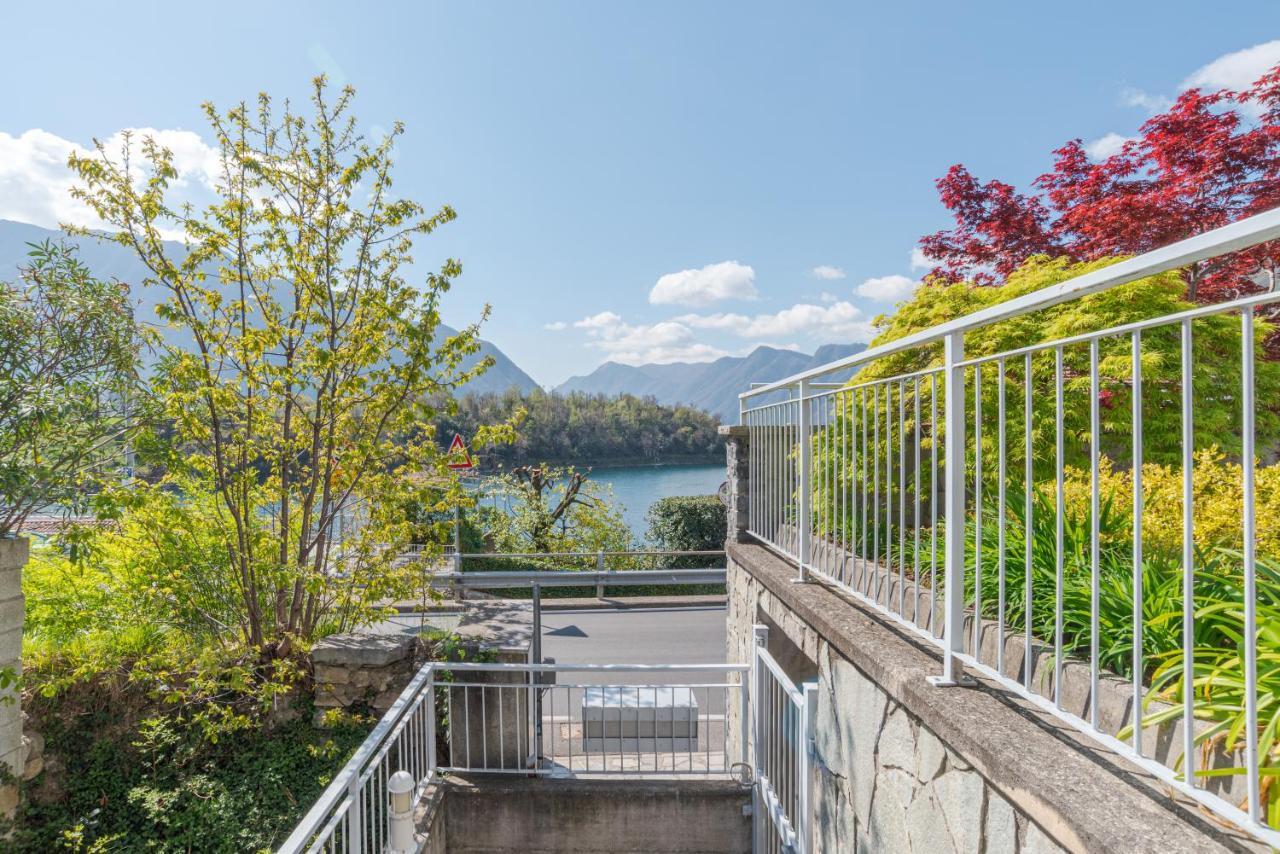 Lake Como Apartment With Balcony And Private Parking Ossuccio Exteriör bild